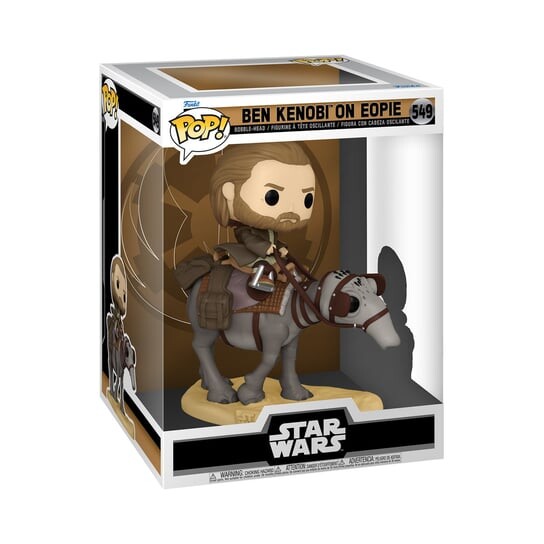 

Funko POP! Коллекционная фигурка Делюкс, «Звездные войны», Бен Кеноби на Эопи