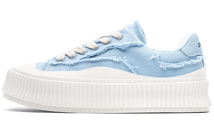 

Кроссовки Dickies Skateboarding Shoes Women's Low-top Blue, голубой, Синий, Кроссовки Dickies Skateboarding Shoes Women's Low-top Blue, голубой