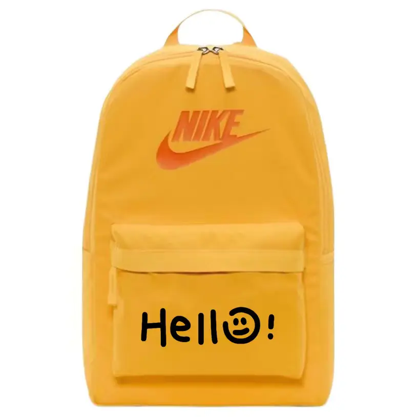 

Nike Тканевый рюкзак унисекс оранжевый Hermes, Hello