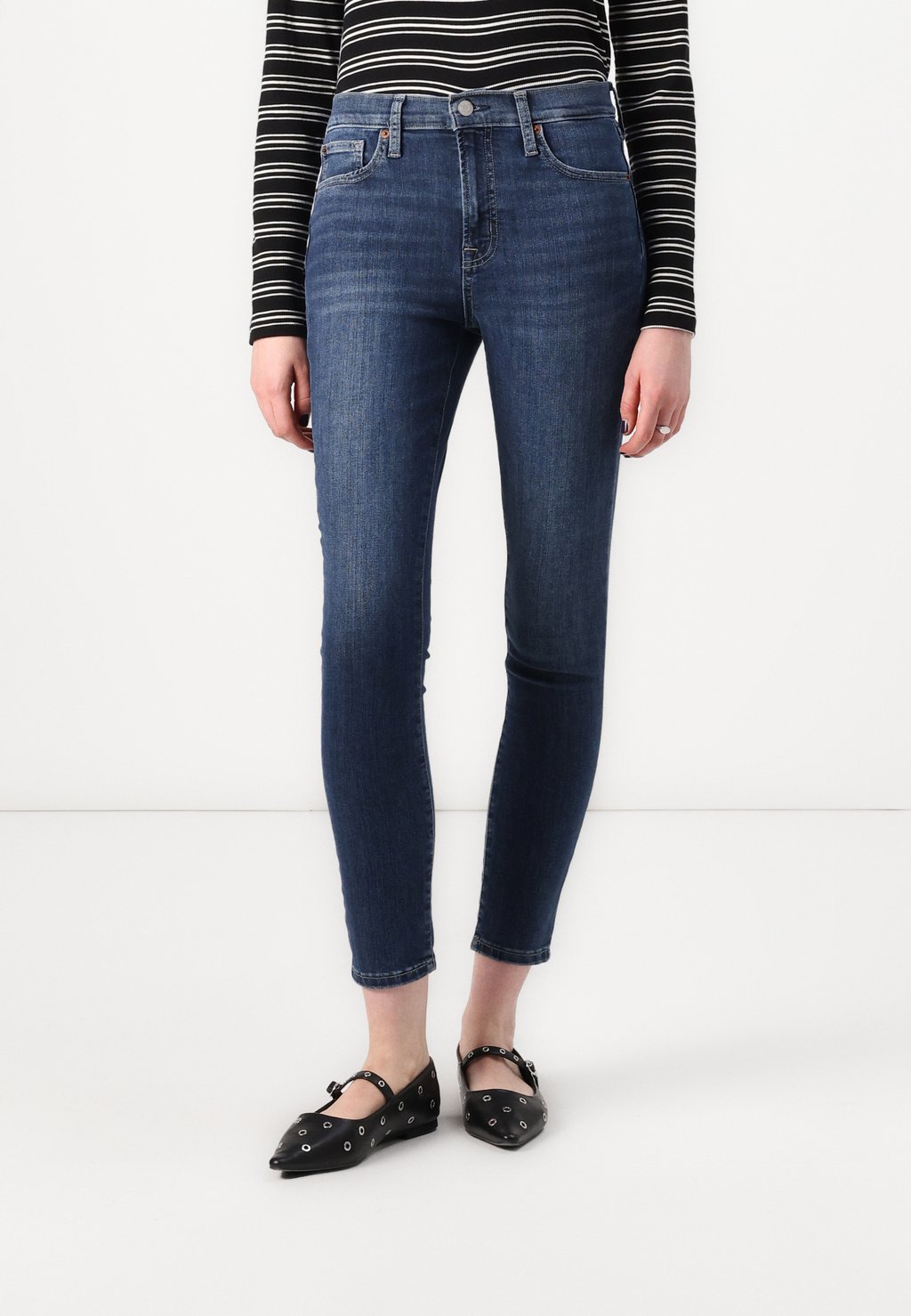 

Джинсы скинни SKINNY CYRUS GAP, цвет Medium Indigo