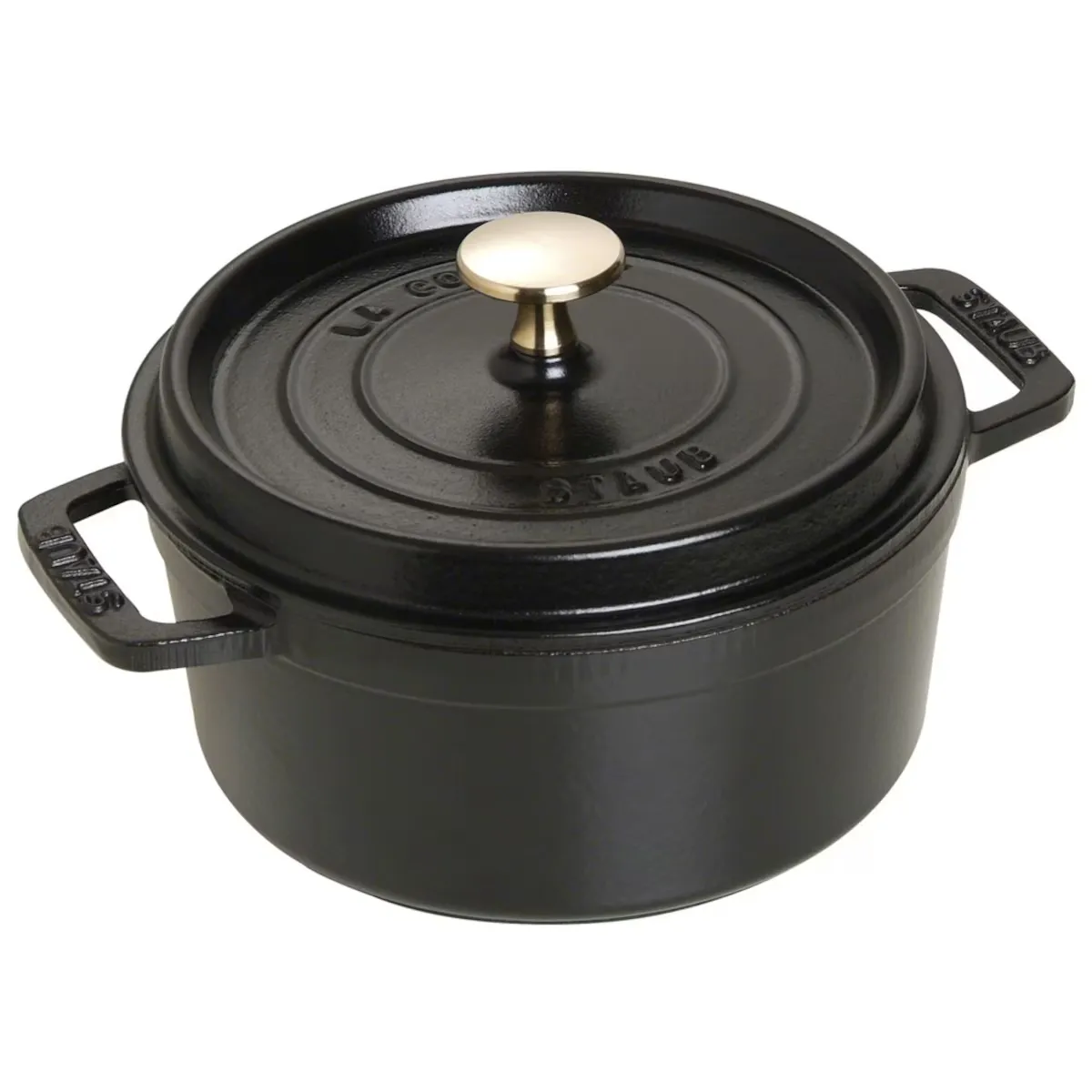 

Кокот Staub круглый, чугун, черный