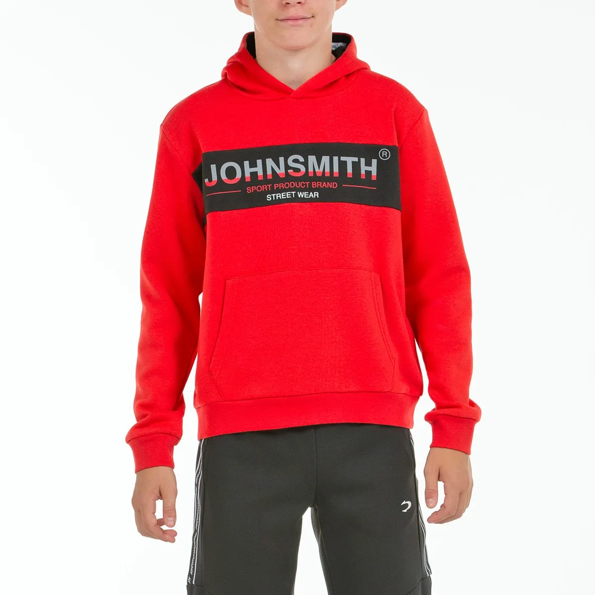 

Детская толстовка Buna John Smith, красный