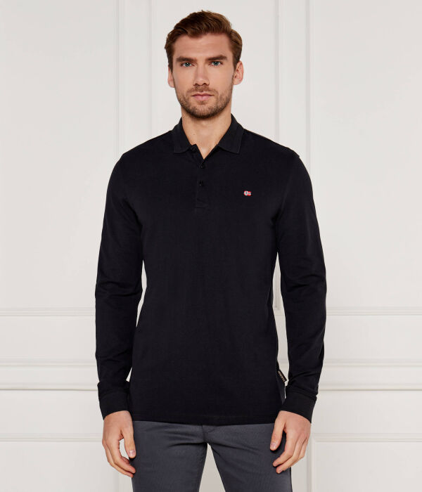 

Рубашка поло Longline fit Napapijri, коричневый