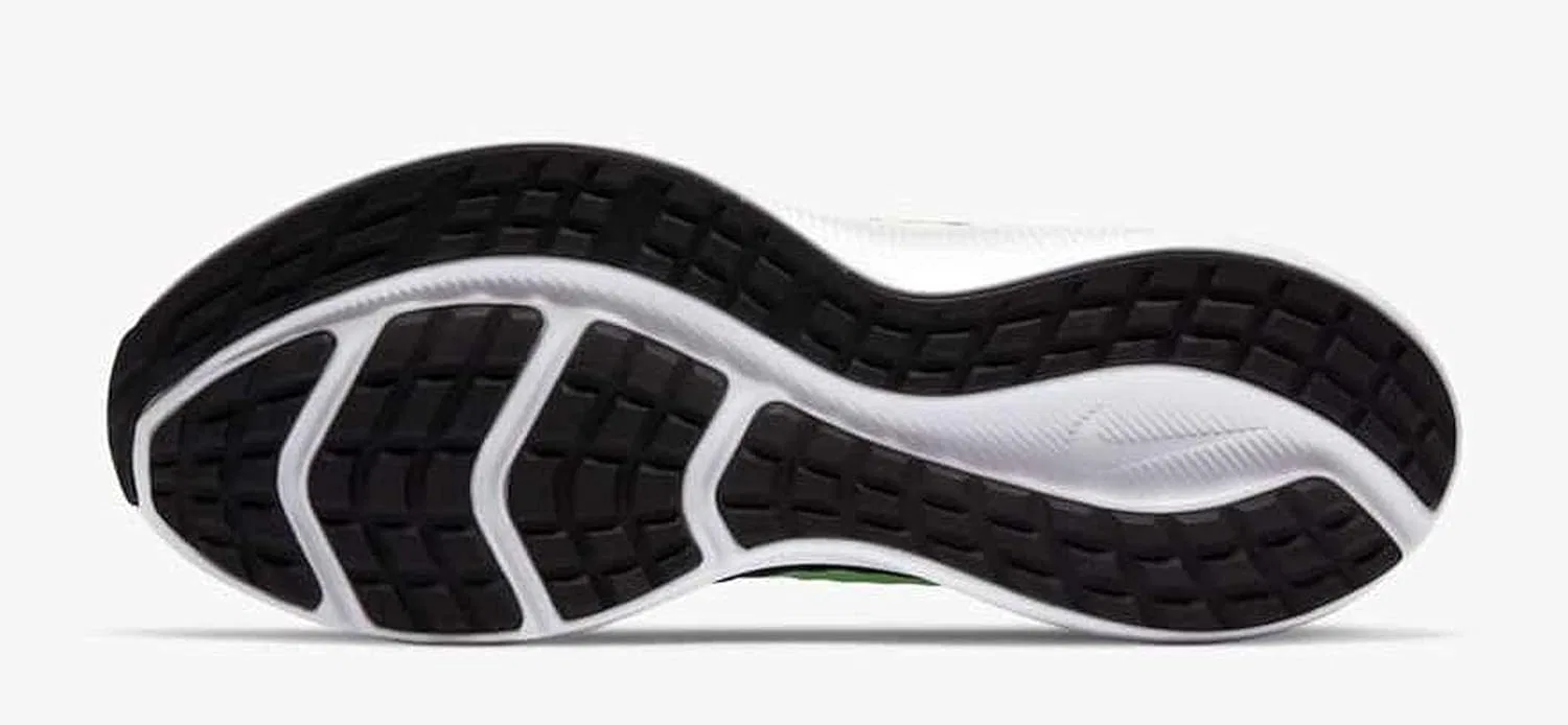 Кроссовки для бега Nike Downshifter 10 для мужчин, модель Ci9981, Obsidian Lime Glow Black — фото 2