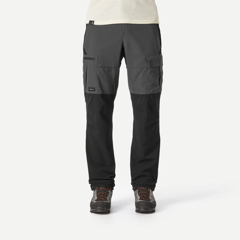 

Прочные мужские трекинговые брюки - MT500. FORCLAZ, цвет schwarz