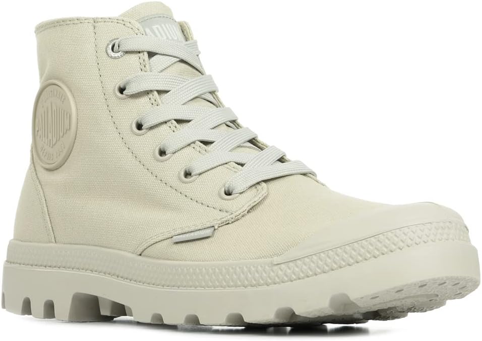 Кроссовки Palladium Unisex Pampa Hi Monochrome, серый — фото 2