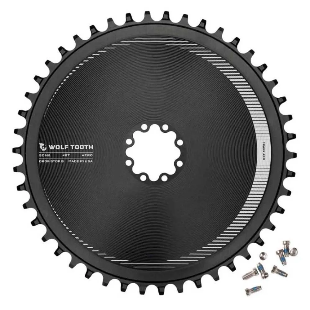 

Звездочка Wolf Tooth Aero DM 8B, серебряный