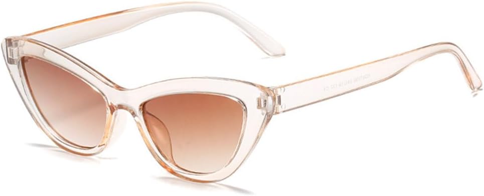 

Модные солнцезащитные очки «кошачий глаз» для женщин, винтажные оранжевые солнцезащитные очки, элегантные женские очки в стиле ретро Lunette De Soleil Femme TYUVIVO, One Size