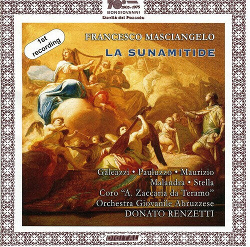 

CD диск Masciangelo / Galeazzi / Maurizio: La Sunamitide