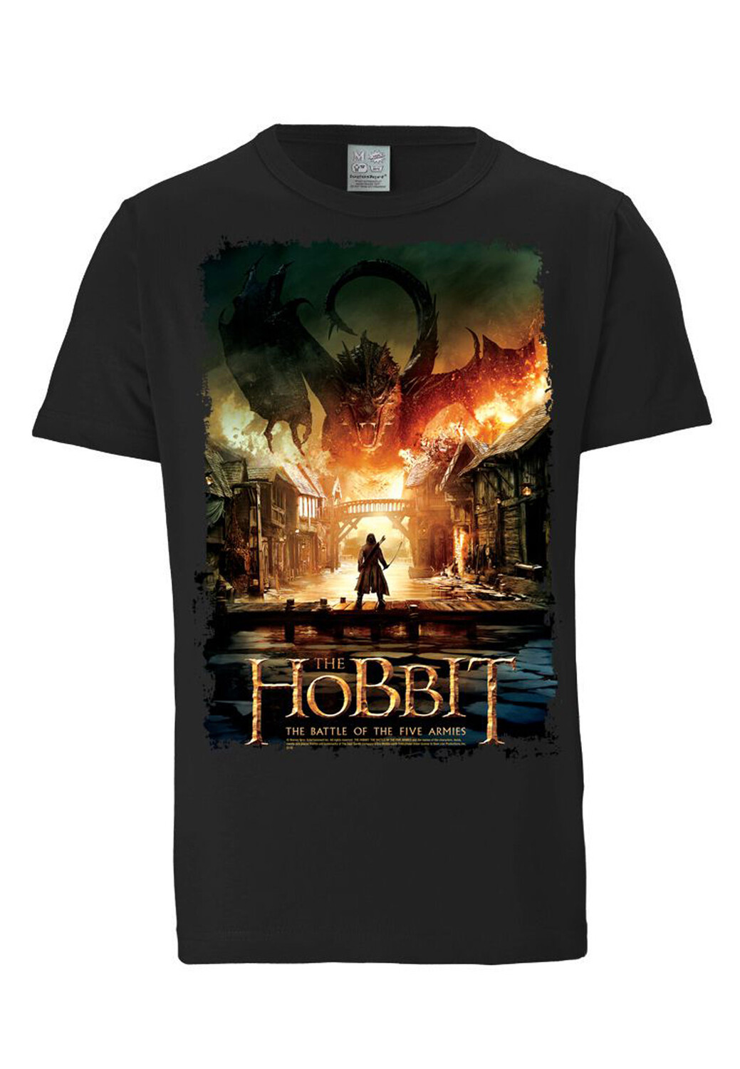 

Футболка Logoshirt Hobbit Battle Of The Five Armies, черный