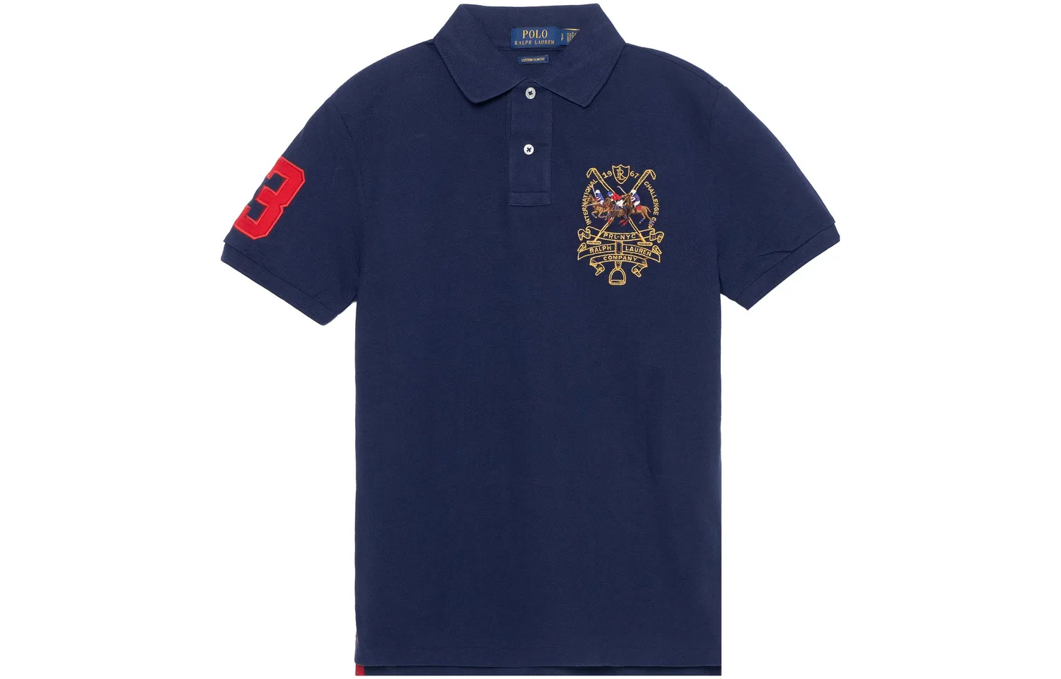 Поло мужское SS23 Marine Blue Polo Ralph Lauren