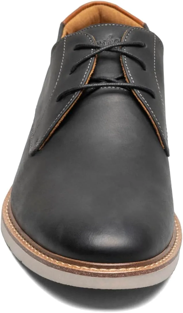 Мужские оксфорды Florsheim Herington с гладким носком, черный — фото 2