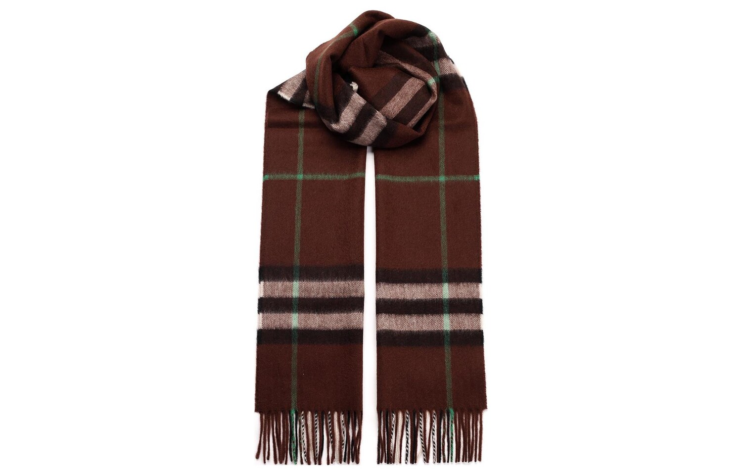 

Шарф мужской Burberry, коричневый / зеленый