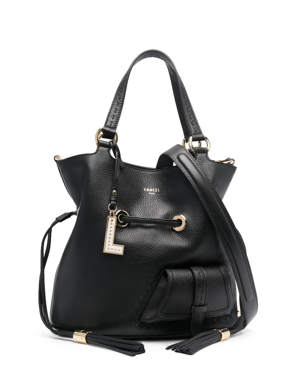 

Сумка-ведро Premier Flirt среднего размера Lancel, черный