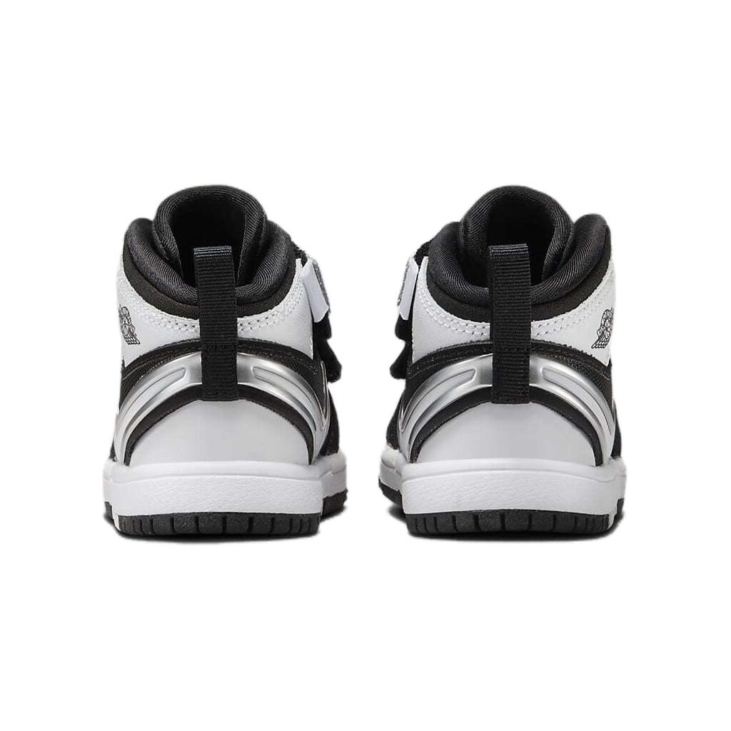 Кроссовки Air 1 Toddler TD Mid-top черного/белого цвета Jordan, черный/белый — фото 3