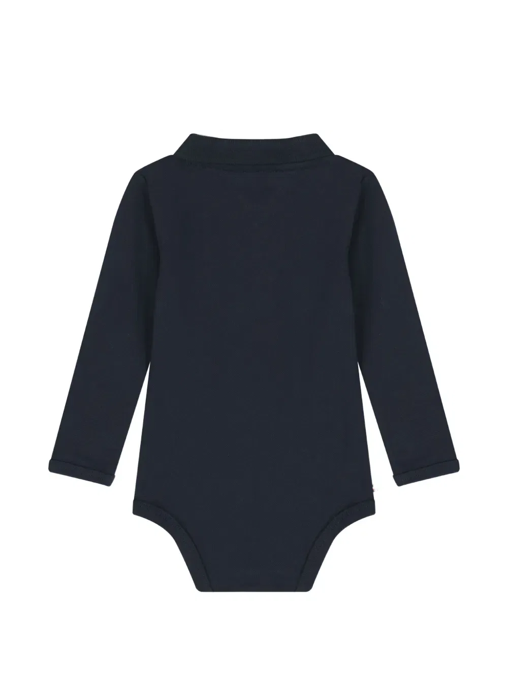 Поло с пуговицами Tommy Hilfiger Junior, синий — фото 2