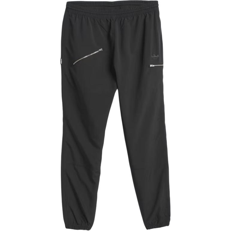 Шмуфойл нейлоновые брюки из канваса Adidas Originals, черный — фото 3