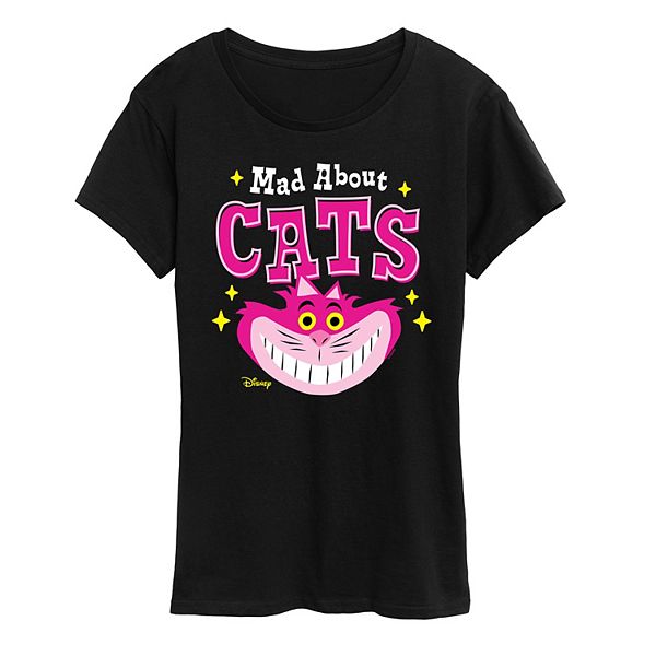 

Футболка с принтом Cheshire Cat Alice in Wonderland для женщин Disney