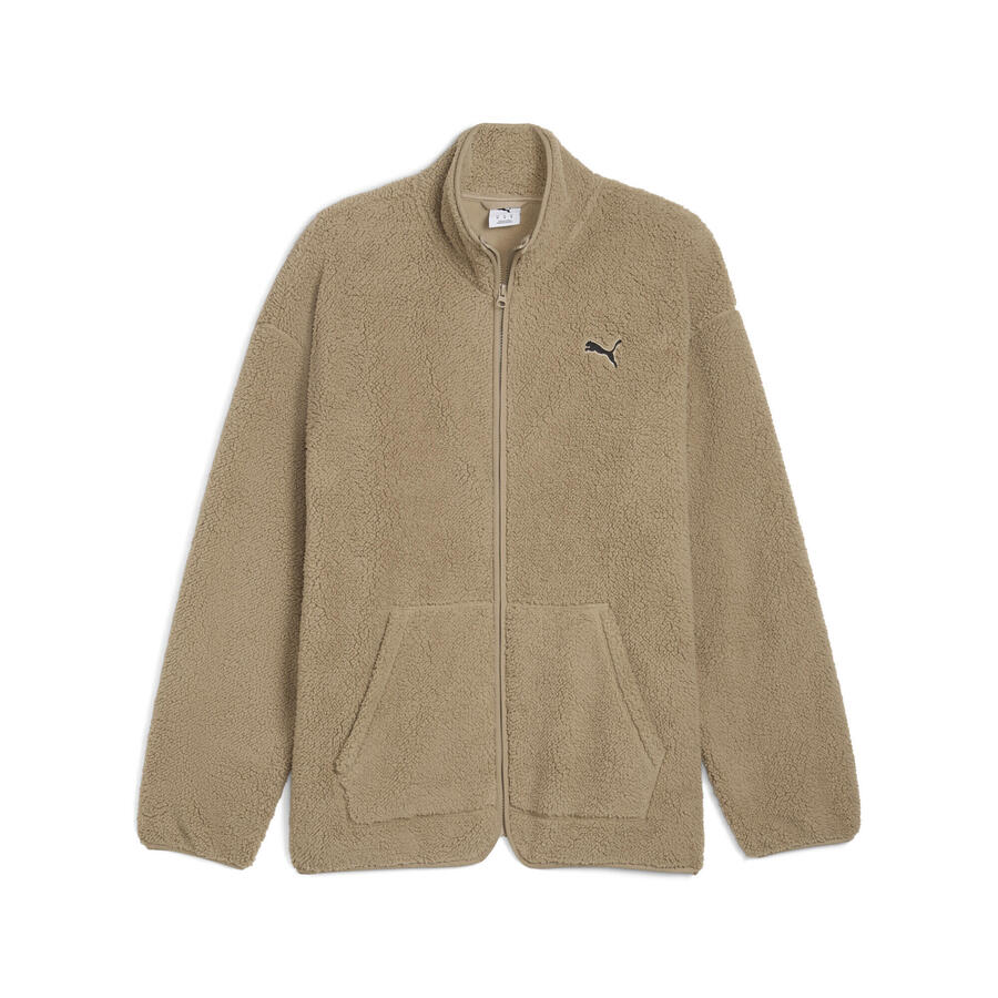 

Комфортная зимняя куртка Essentials Elevated с капюшоном из шерпы для мужчин PUMA