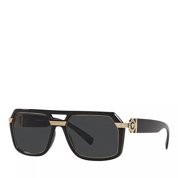 

Солнцезащитные очки 0ve4399 black Versace, черный