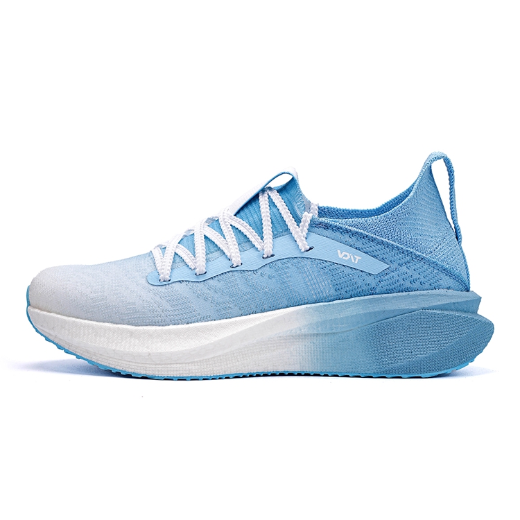 

VOIT Унисекс кроссовки лоу-топ белые с градиентом синий-белый, цвет White Gradient Blue