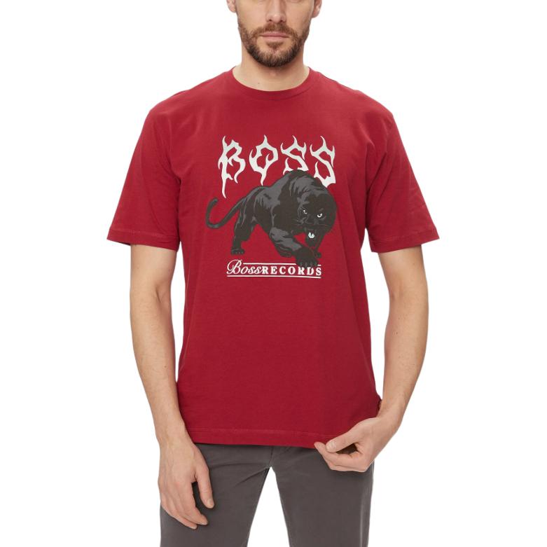 

HUGO BOSS Футболка мужская красные