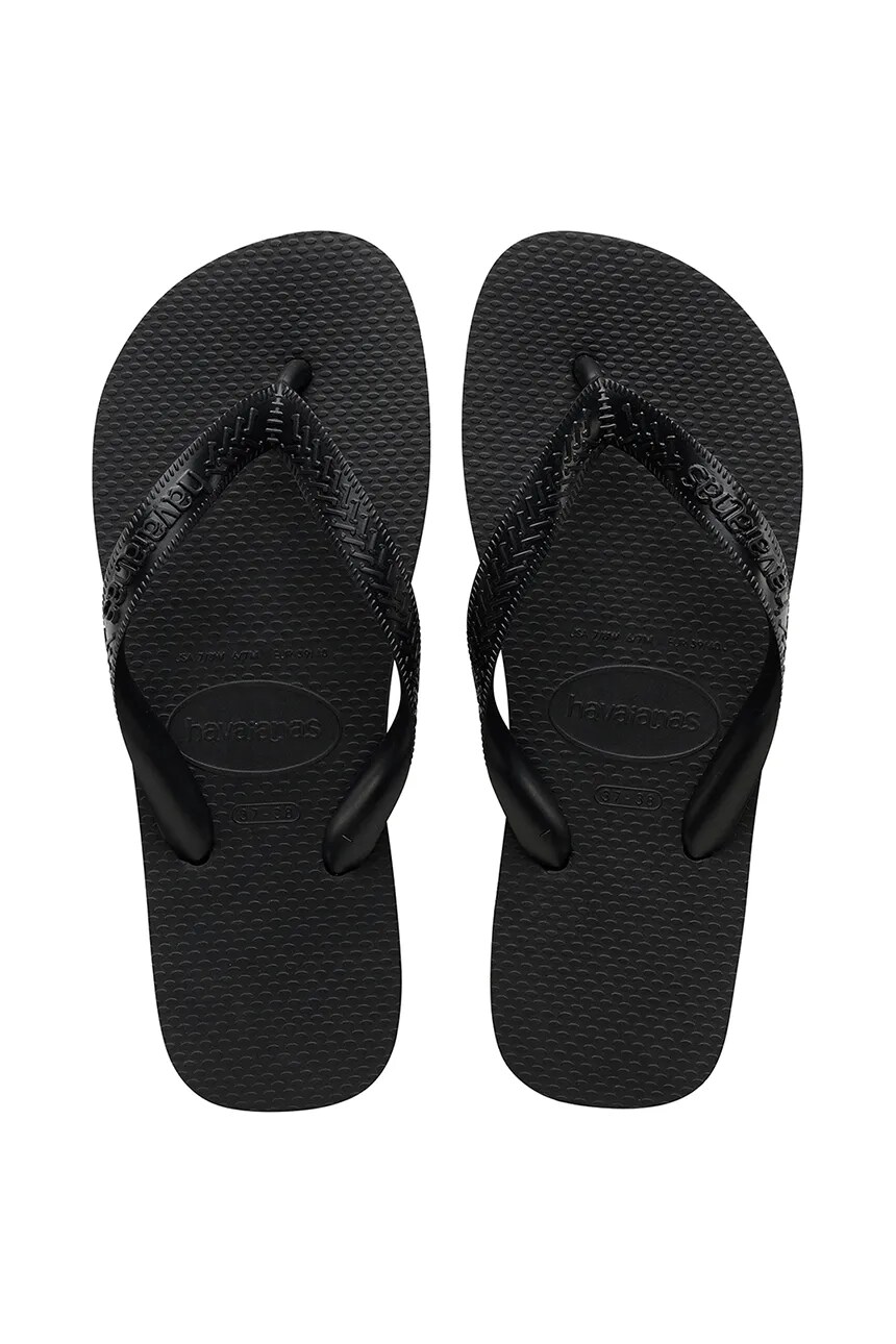 

Детские шлепанцы ТОП Havaianas, черный