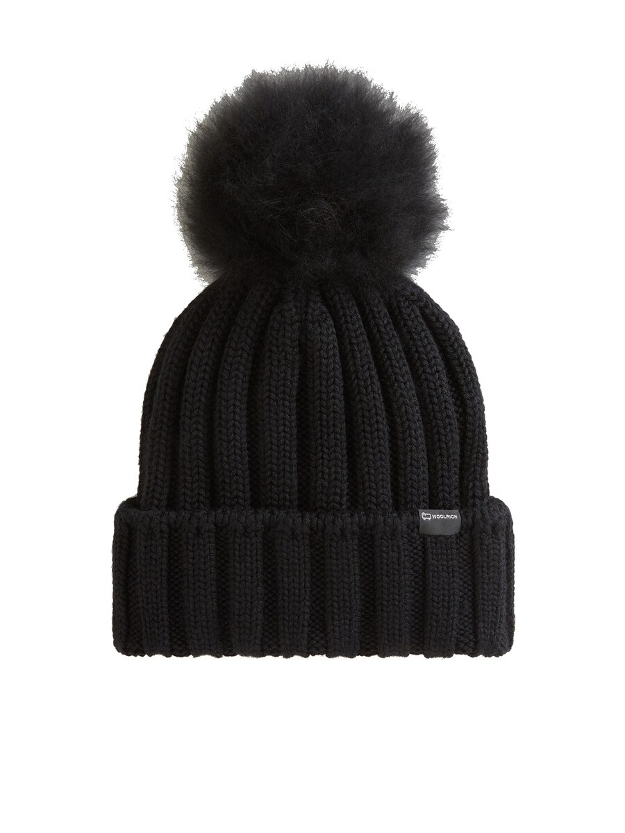 

Шапка Woolrich Beanie, черный