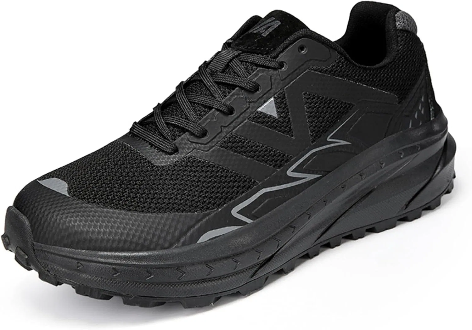 Кроссовки Herren Frühjahr Sommer Mode Mesh Schnürung innen erhöhen 5 см Bequeme atmungsaktive Laufschuhe Generic, Schwarz