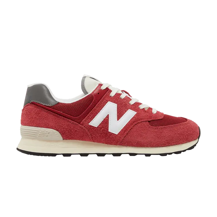 

Кроссовки New Balance 574 'Premium OG Pack - Varsity Red', красный