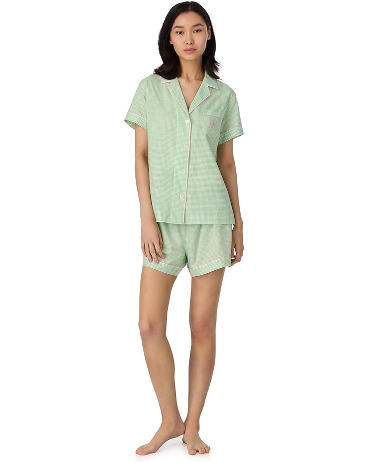 

Пижама Lauren Ralph Lauren Short, цвет Green Check