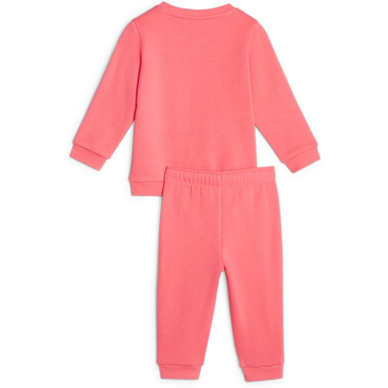 Спортивный костюм minicats ess crew jogger f Puma, цвет electric blush — фото 2