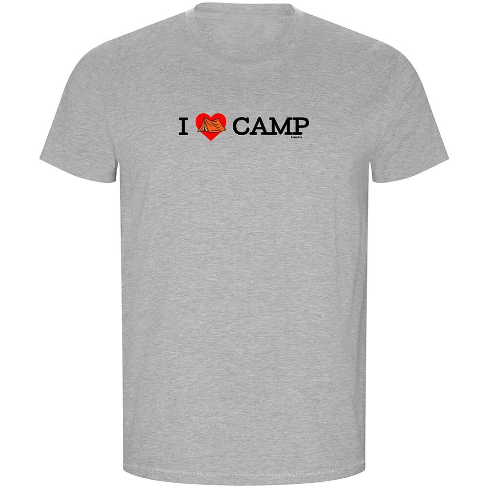 

Футболка Kruskis I Love Camp ECO, серый
