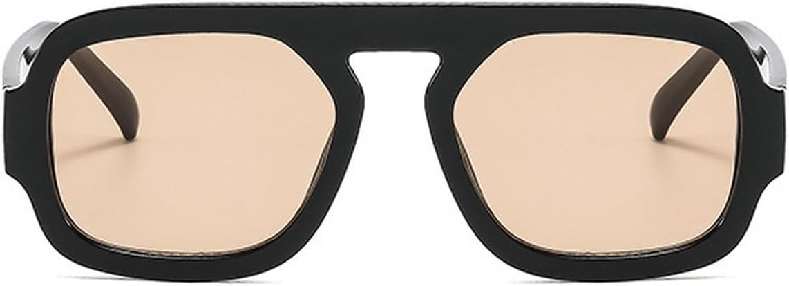 

Солнцезащитные очки Laureles Retro Square для женщин, градиентный леопардовый коричневый принт, солнцезащитные очки для мужчин в стиле панк, для активного отдыха и путешествий, L17, C2