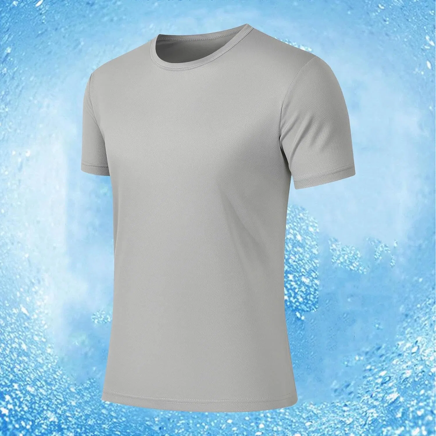 Мужская футболка для тренировок Mesh Athletic Shirt, серый — фото 2