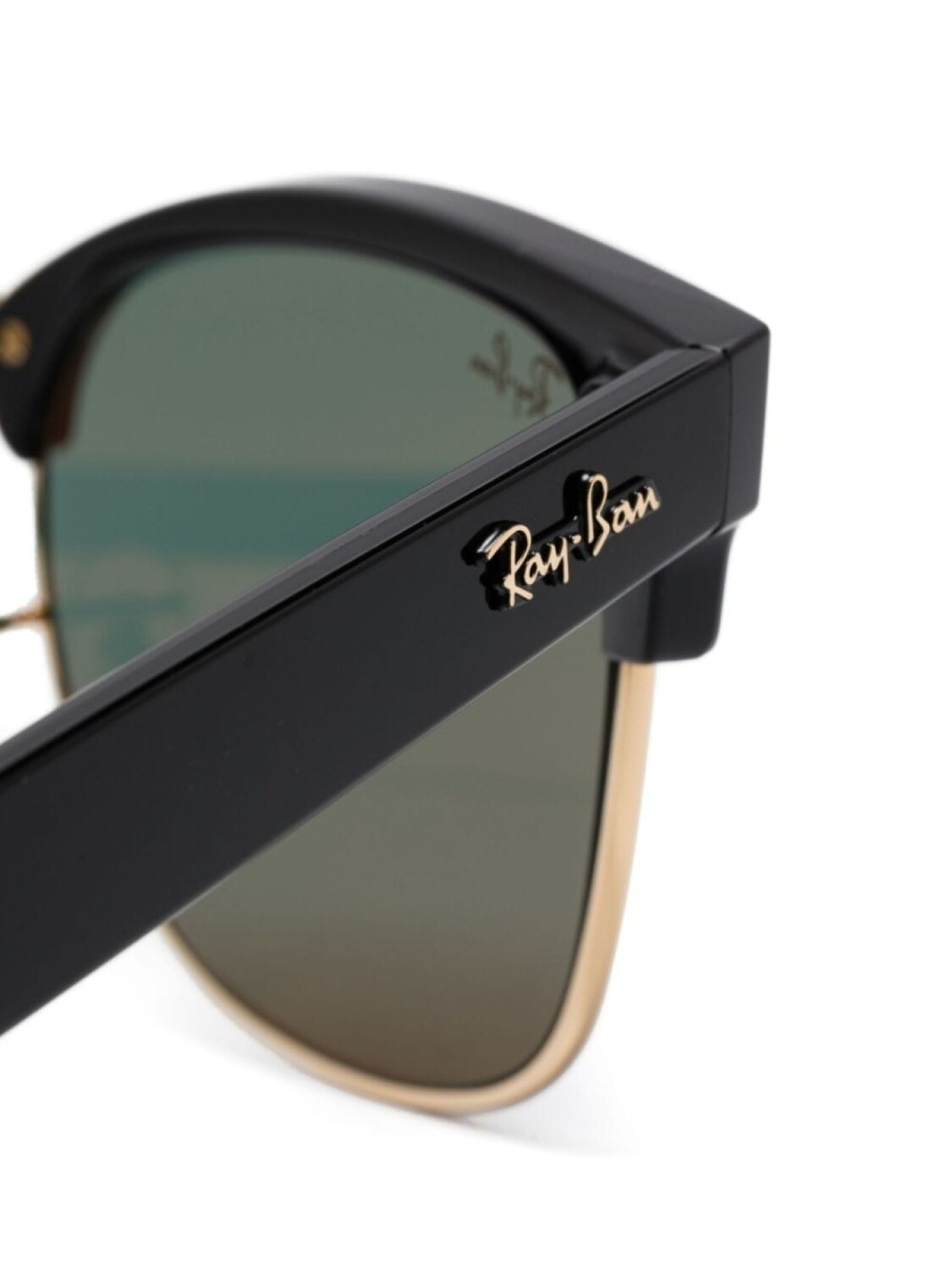 

Ray-Ban солнцезащитные очки Clubmaster Reverse, черный