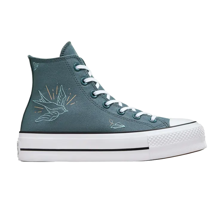 Кроссовки Converse Wmns Chuck Taylor All Star Lift High, бирюзовый