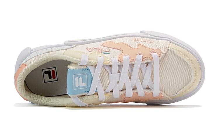 FILA Детские кроссовки для скейтбординга GS, Milky white/peach powder — фото 3