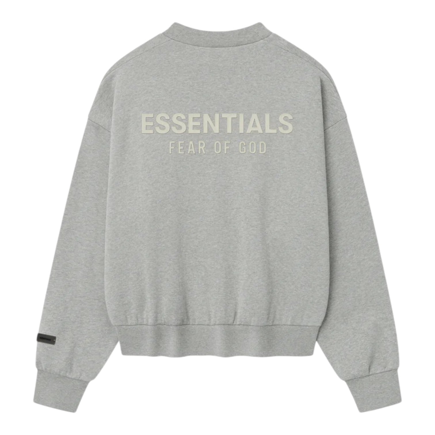 Джемпер Fear of God Essentials Classic Fleece Crewneck 'Concrete Heather' — фото 2