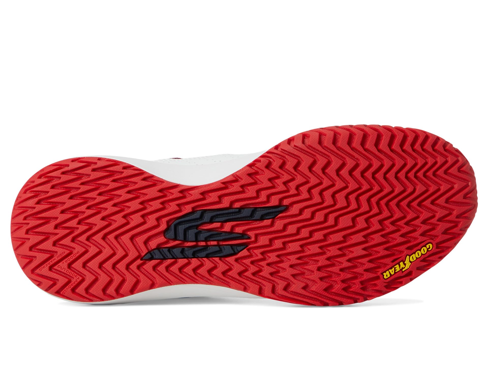 Кроссовки SKECHERS Skechers Viper Court Rally, White/Navy/Red — фото 3