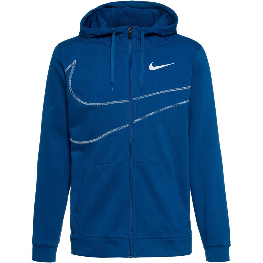 

Спортивная толстовка NIKE Athletic Zip-Up Hoodie ENERGY, цвет Aqua