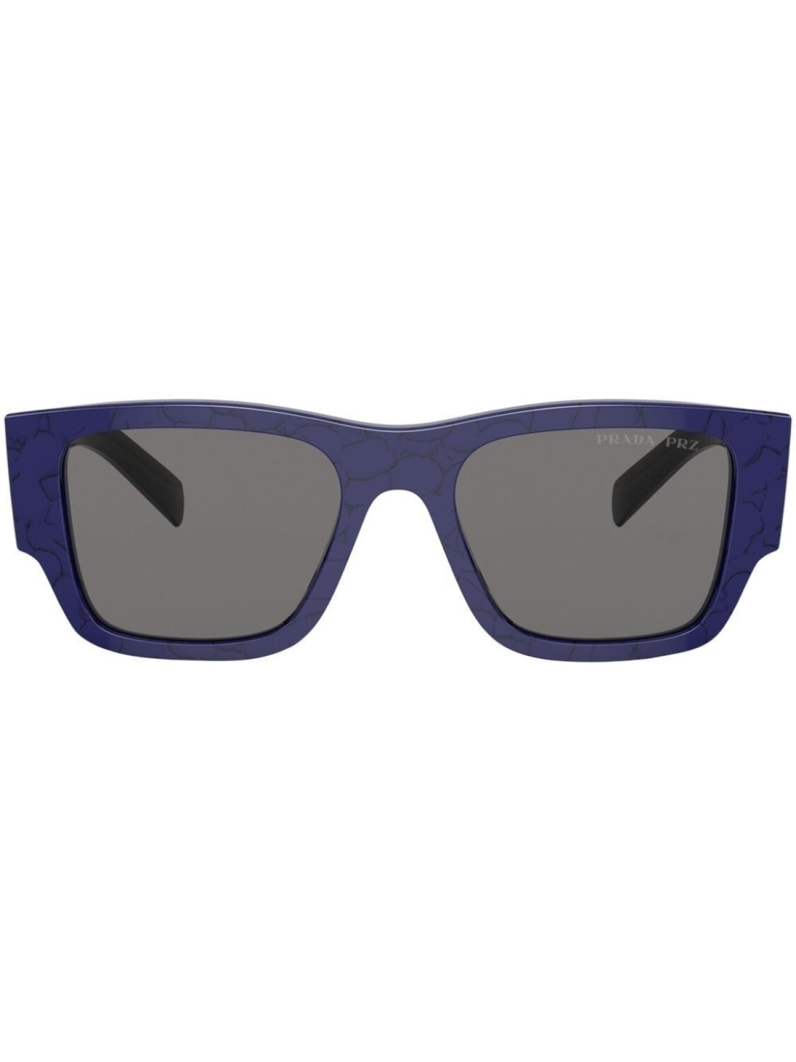 

Prada Eyewear солнцезащитные очки в квадратной оправе с логотипом, синий