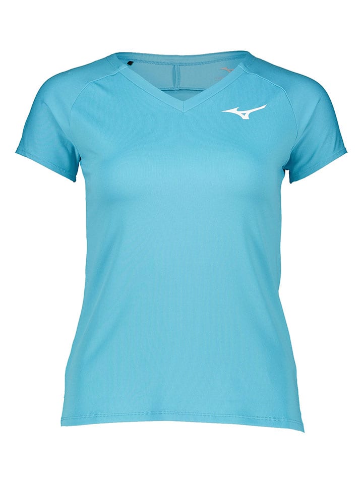 

Футболка Mizuno, светло-синий