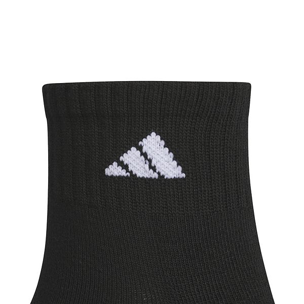 Женские носки классические с амортизацией, 6 пар Adidas, Black White — фото 2