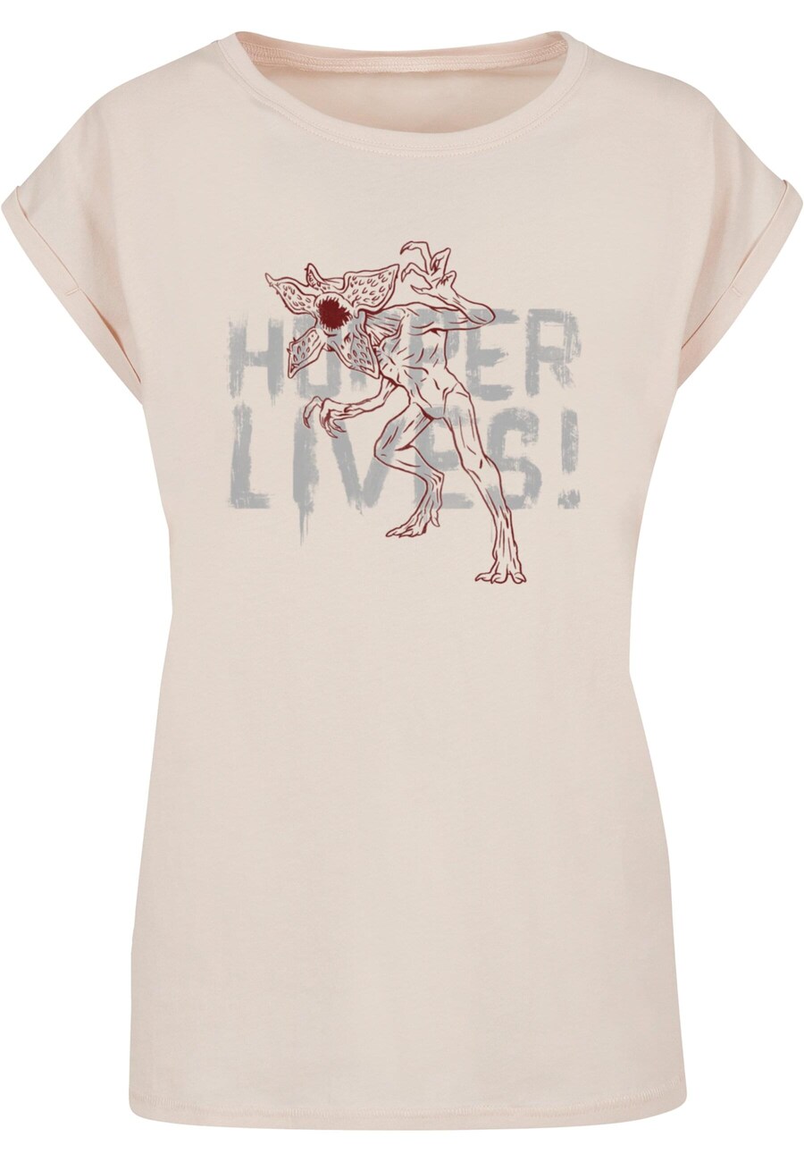 

Футболка ABSOLUTE CULT Shirt Stranger Things - Hoppers Live, нюд