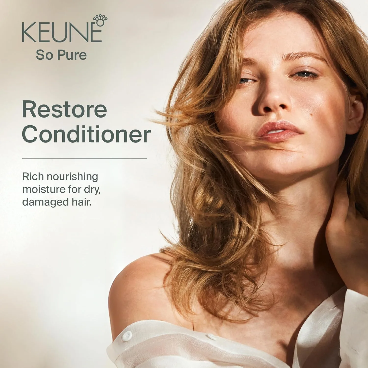 Кондиционер для волос KEUNE So Pure Restore, увлажняющая и питательная формула, дорожный размер, 50 мл — фото 2