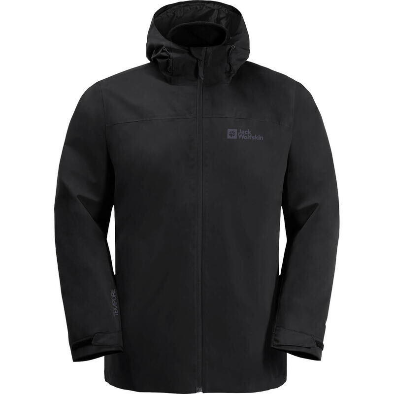 

Куртка спортивная Jack Wolfskin, черный/серый