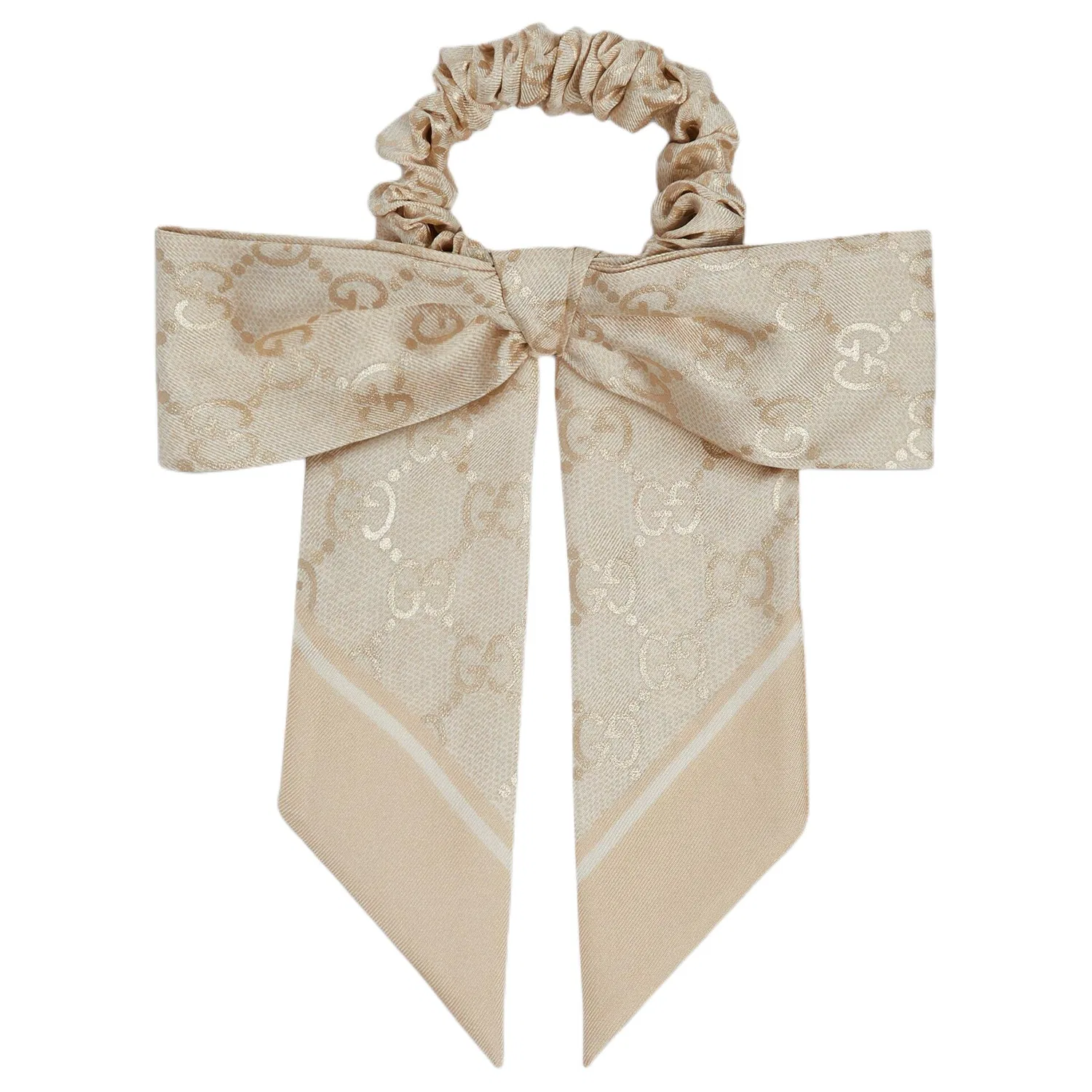 Аксессуар для волос GUCCI Original Design Silk Brown
