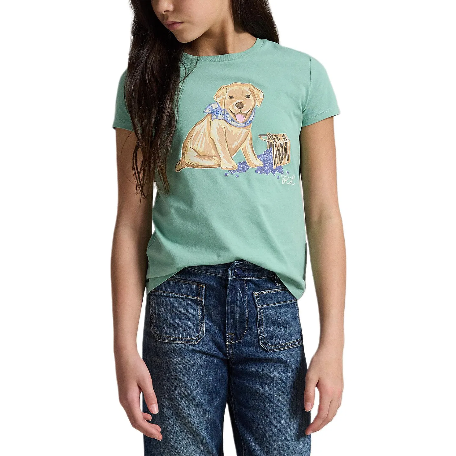 Футболка SS26 Kids' Polo Ralph Lauren, Celadon — фото 4