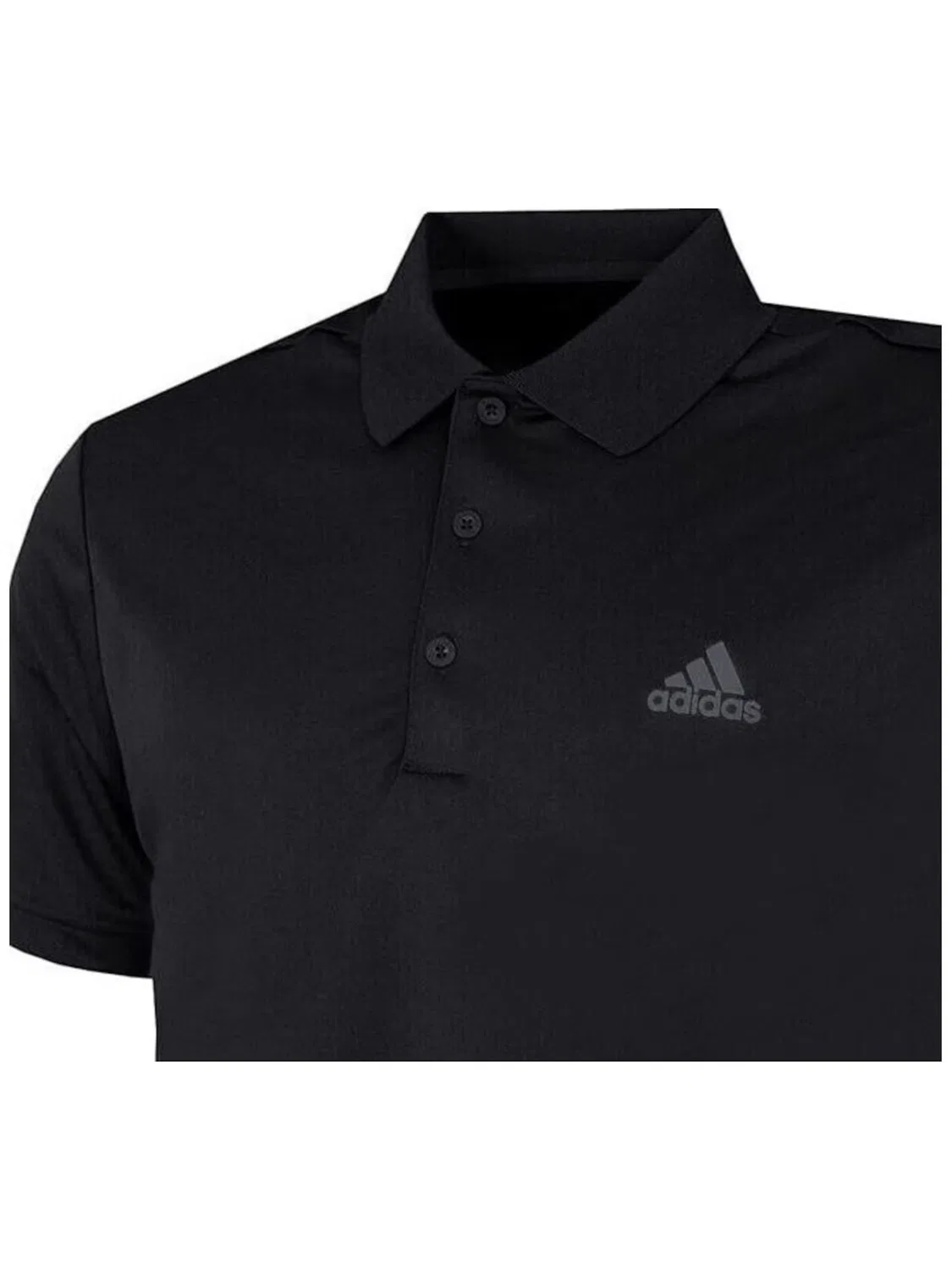 Черная футболка Adidas Poloshirt Performance Primegreen' — фото 3